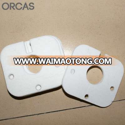 Thermal insulation sheet ceramic fiber gasket paper