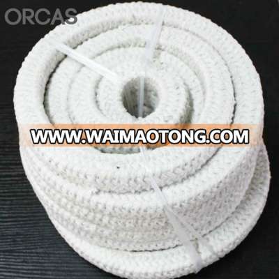 Non flammable insulation ceramic fiber square rope