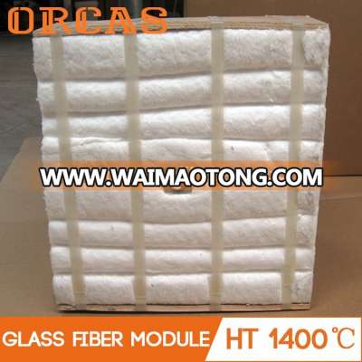 Heat resistant insulation 1400 ceramic fiber module